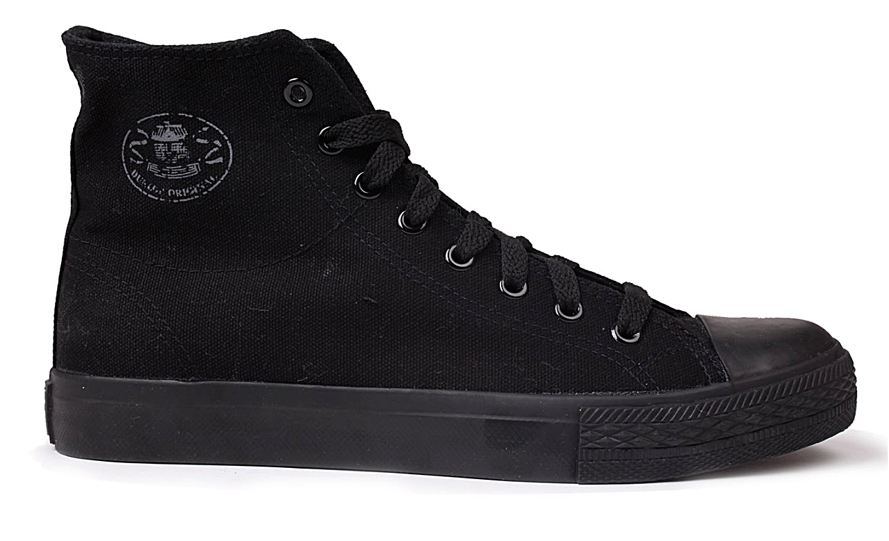 dunlop high tops black